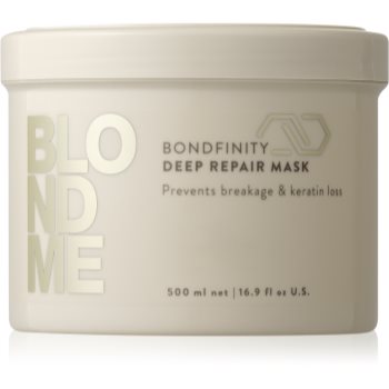 Schwarzkopf Professional Blondme Bondfinity Deep Repair Mask masca profund reparatorie - imagine 2